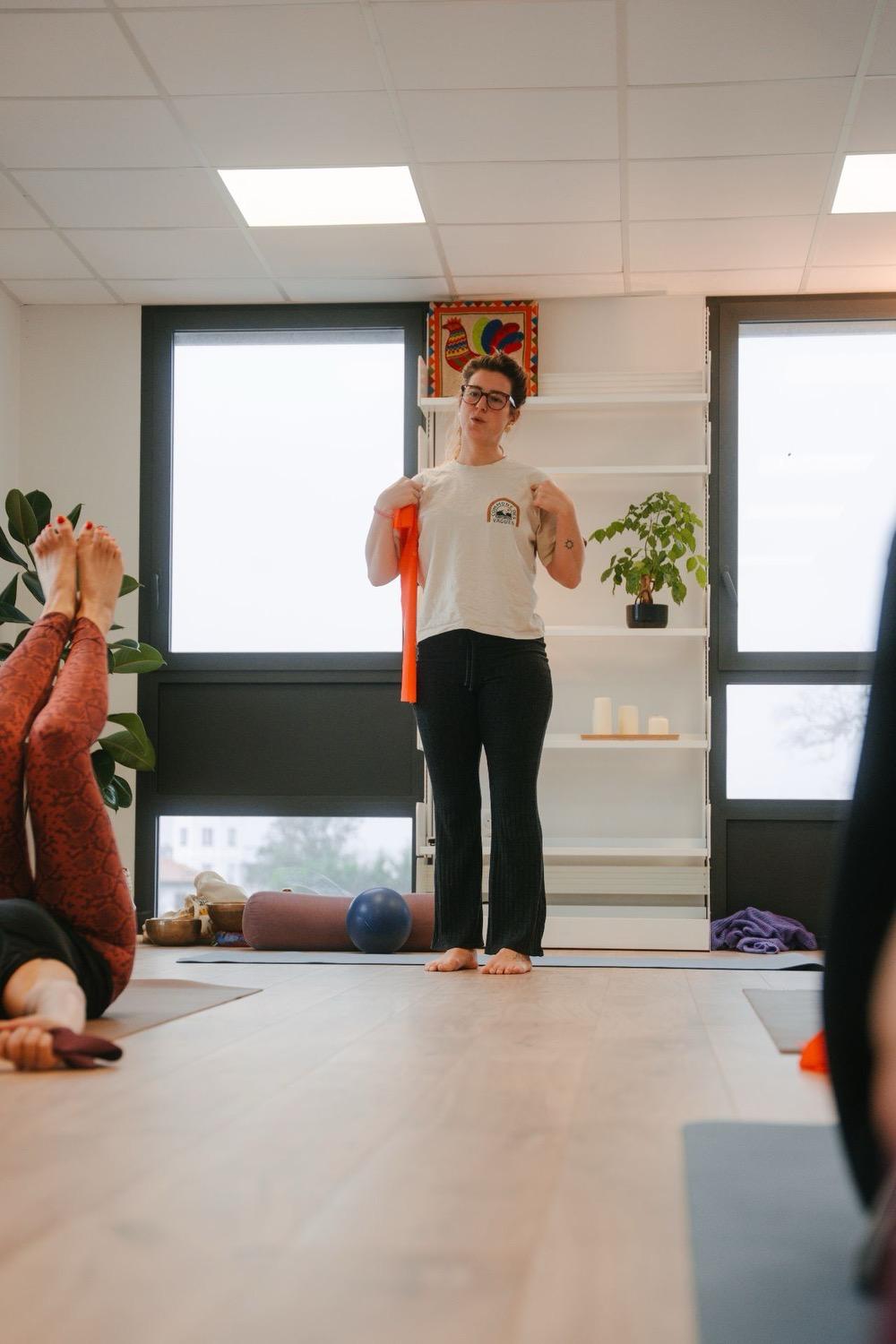Pilates stretching